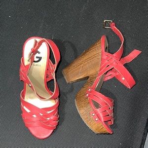 G by Guess wedges